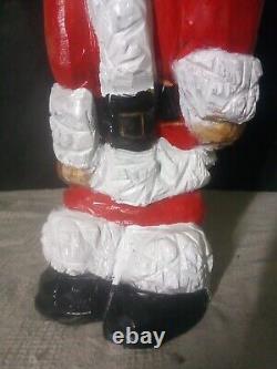 Christmas Santa Claus Character Wood Chainsaw Carving
