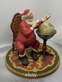 Christmas Santa Claus Figure Whitley Bay Hand Painted Limited Made Italy gifts