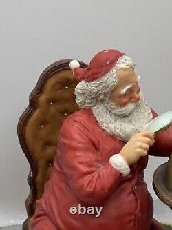 Christmas Santa Claus Figure Whitley Bay Hand Painted Limited Made Italy gifts