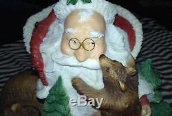 Christmas Santa Claus Figurine Limited Edition Dennis Brown Reason to Believe