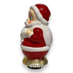 Christmas Santa Claus Song Musical Figure Vintage Extremely Rare