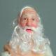 Christmas Miniature Figure 112 Doll Santa Claus Old Man With White Hair Beard