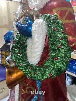 Christopher Radko 4 Foot Santa Claus Figure