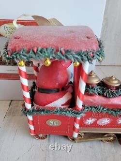 Clothtique All Aboard 4038700 Dept 56 santa claus train xmas figure