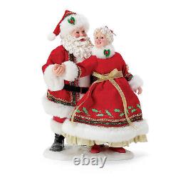 Clothtique Possible Dreams'9 Ladies Dancing' 2022 Santa Claus Figure 6010215