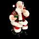Clothtique Possible Dreams Santa Claus / Christmas Blend Wine Barrel & Santa