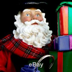 Clothtique Possible Dreams Santa Claus & Gifts / A Jolly Gentleman / #713476