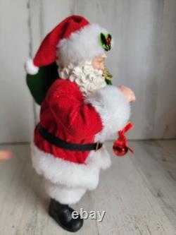 Clothtique possible dreams red ornament Santa Claus Xmas figure