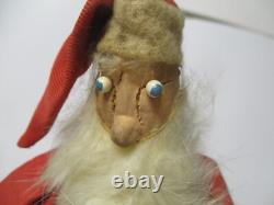 Crazy Old Christmas Santa Claus Figure
