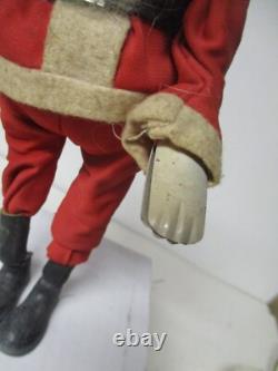 Crazy Old Christmas Santa Claus Figure