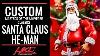 Custom Santa Claus He Man Custom Action Figure Masters Of The Universe Classics By Hkc