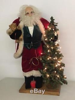 DITZ Large 36 SANTA CLAUS Tall Christmas Lighted Limited Edition 195/1500