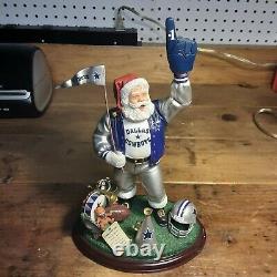 Danbury Mint Dallas Cowboys Santa Claus Figure 2000