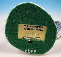 Danbury Mint Pittsburgh Steelers Santa Claus Large Figurine Heinz Field Inside