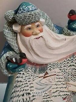 DeBrekht Wilderness Santa Claus Wonderland Christmas Painted Figure 149/600 HTF