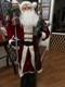Deluxe Telling Santa Claus Decorated Life Size Modern Mint Cond