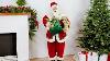 Deluxe Traditional Animated And Musical Dancing Santa Claus Christmas Figure Northlight Tj38540