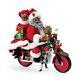 Department 56 Possible Dreams Santa And Mrs. Claus Any Sunday Motorcycle Figure