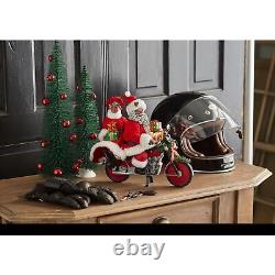 Department 56 Possible Dreams Santa and Mrs. Claus Any Sunday Motorcycle Figure