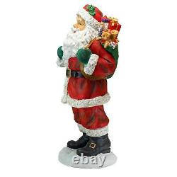 Design Toscano A Visit from Santa Claus Holiday Statue
