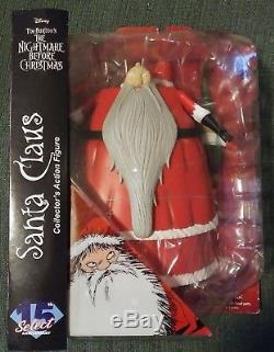 Diamond Select- Nightmare Before Christmas Santa Claus Deluxe Action Figure RARE