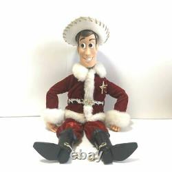 Disney Toy Story Holiday Hero series Woody Santa Claus Doll Figure 1999