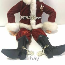 Disney Toy Story Holiday Hero series Woody Santa Claus Doll Figure 1999