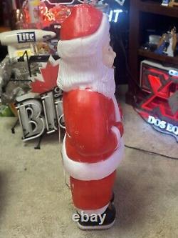 Don Featherstone 40 Christmas Blow Mold Santa Claus Holiday Decor