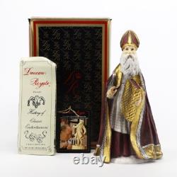 Duncan Royale'History of Santa Claus' Lot of 12 Vintage Santa Claus Figurines