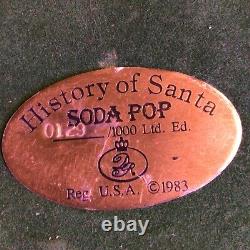 Duncan Royale History of Santa Claus SODA. POP 18 FIGURE RARE