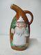 Early 1900's Vintage Schafer Vater Christmas Santa Claus Flask