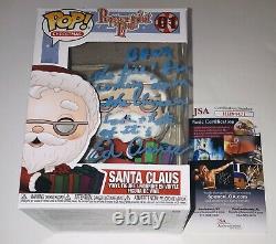 Ed Asner Legendary Actor Signed Autographed Santa Claus Funko Pop Figure Jsa Coa