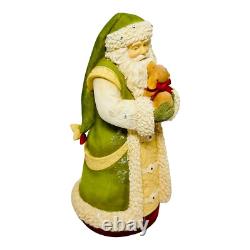 Enesco The Heart of Christmas Santa Claus With Puppy Figure 2012 4027172 8