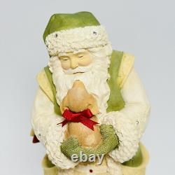 Enesco The Heart of Christmas Santa Claus With Puppy Figure 2012 4027172 8