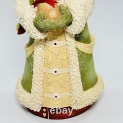 Enesco The Heart of Christmas Santa Claus With Puppy Figure 2012 4027172 8