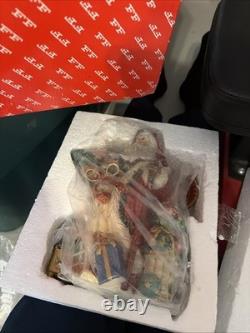 FITZ & FLOYD 12 ENCHANTED HOLIDAY SANTA CLAUS FIGURINE CHRISTMAS Pitcher