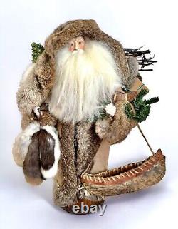 Forever Christmas Chelsea Santa Claus Wilderness 22 Handmade Rustic Decor