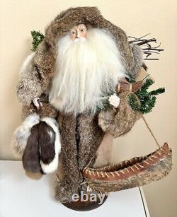 Forever Christmas Chelsea Santa Claus Wilderness 22 Handmade Rustic Decor