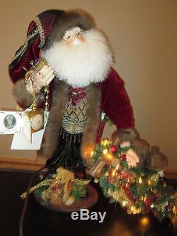 Forever Christmas by Chelsea 1 of 1 Ltd Ed Santa Claus One of a Kind OLD TIMER