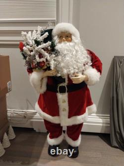 Free Standing Santa Claus Figure Christmas Decor 36 3 Feet Tall