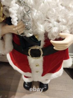 Free Standing Santa Claus Figure Christmas Decor 36 3 Feet Tall