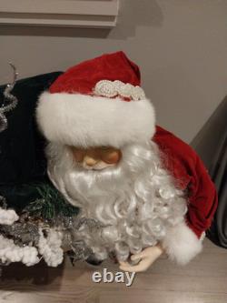 Free Standing Santa Claus Figure Christmas Decor 36 3 Feet Tall
