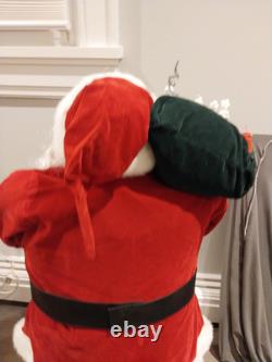 Free Standing Santa Claus Figure Christmas Decor 36 3 Feet Tall