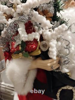 Free Standing Santa Claus Figure Christmas Decor 36 3 Feet Tall