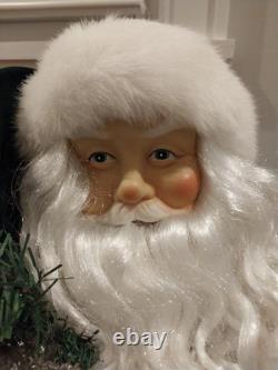 Free Standing Santa Claus Figure Christmas Decor 36 3 Feet Tall