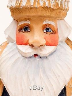 G. DeBrekht Santa Claus Winter Countryside Limited Edition Hand Painted Figure