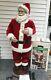 Gemmy Life Size 5ft Christmas Animated Singing Santa Claus Withmic-partially Works