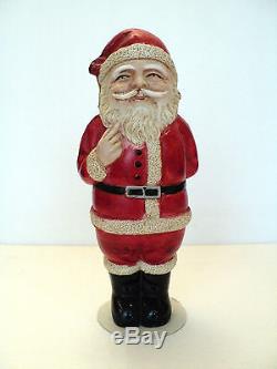 GREAT 1940's EARLY PLASTIC (CELLULOID) SANTA CLAUS CANDY CONTAINER, JAPAN