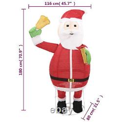 Gecheer Decorative Christmas Santa Claus Figure Luxury Fabric 70.9 O1K8