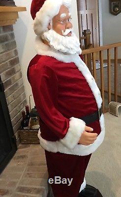 Gemmy 5 Animated Life Size SANTA CLAUS SINGING DANCING Christmas Songs